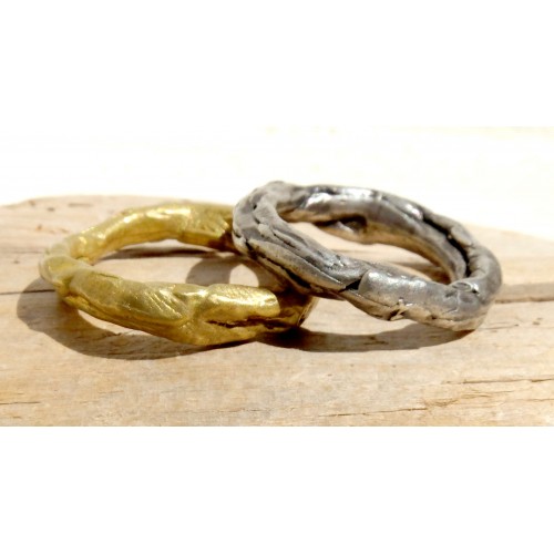 WILD LOVE BRASS RING