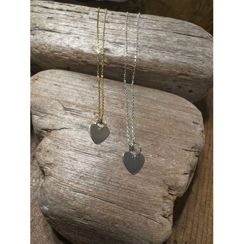 CADENA CORAZÓN LISO