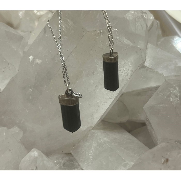 BLACK TOURMALINE CHAIN