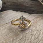 ANILLO LADY BIRD BRILLANTES ORO