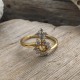 LADY BIRD RING DIAMONDS GOLD