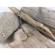 Happy Stone colgante colores piedra natural plata
