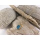 Cadena Happy Stones piedra natural plata