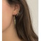 AROS SIMPLE LOVE 3 DIAMANTES