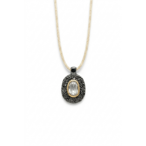 DARK SILVER PENDANT