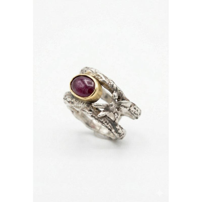 DOUBLE DRAGONFLY RING