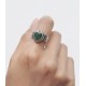 Anillo Heart Anillo Corazón piedra natural anillo plata anillo pasión amor