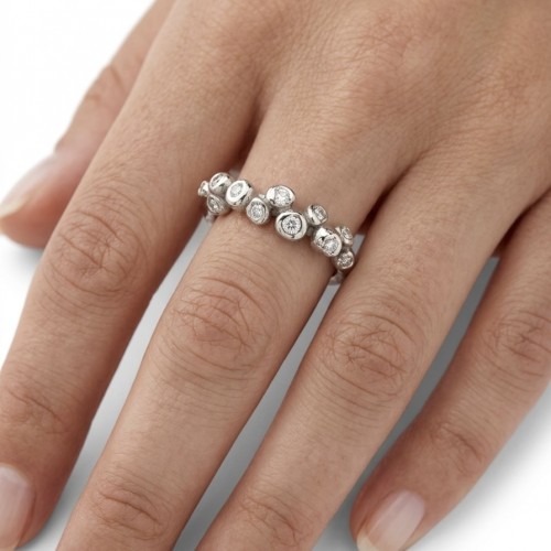 DIAMONDS ANEMONE RING