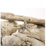 LADY BIRD RING DIAMONDS GOLD