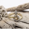 ANILLO LADY BIRD BRILLANTES ORO