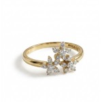 LADY BIRD RING DIAMONDS GOLD