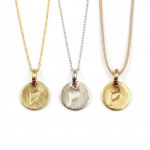 PENDANT LETTER MEDAL