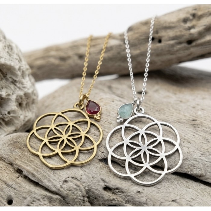 LARGE SEED OF LIFE NECKLACE
